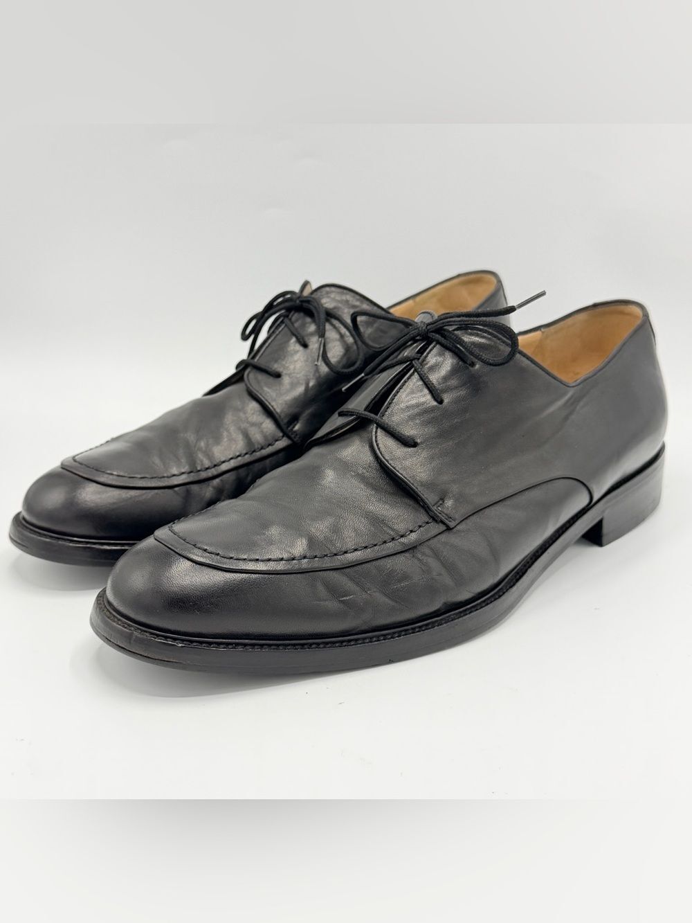 Bally Andric Oxfords, Black Leather size 13 D, very good condition